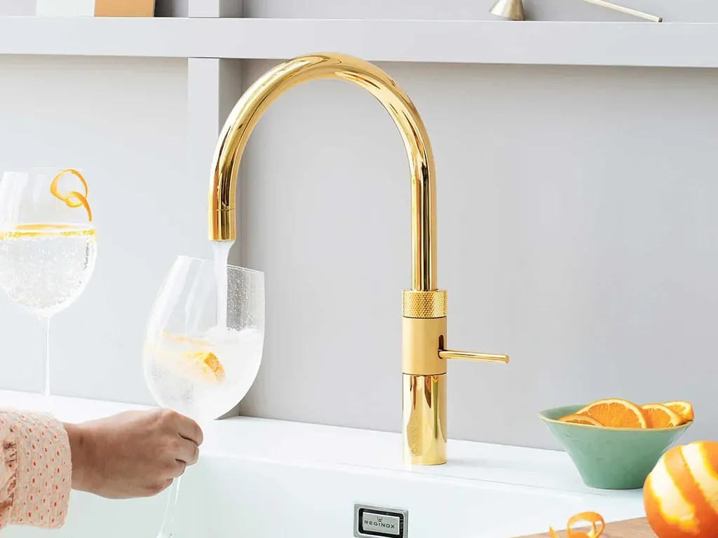Quooker / Collezione  Fusion Round Gold tap