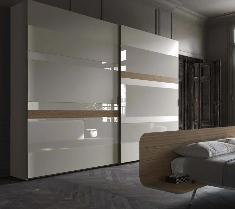 Armadio scorrevole moderno Voltan Collezione Elite
